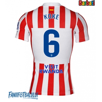 Atletico Madrid Koke #6 Tricou Fotbal Replică 2025-26 Barbati Acasa